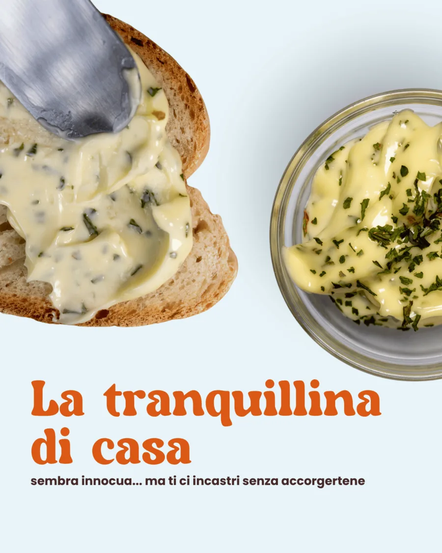 La tranquillina di casa — salsa all'aglio de La Giostra