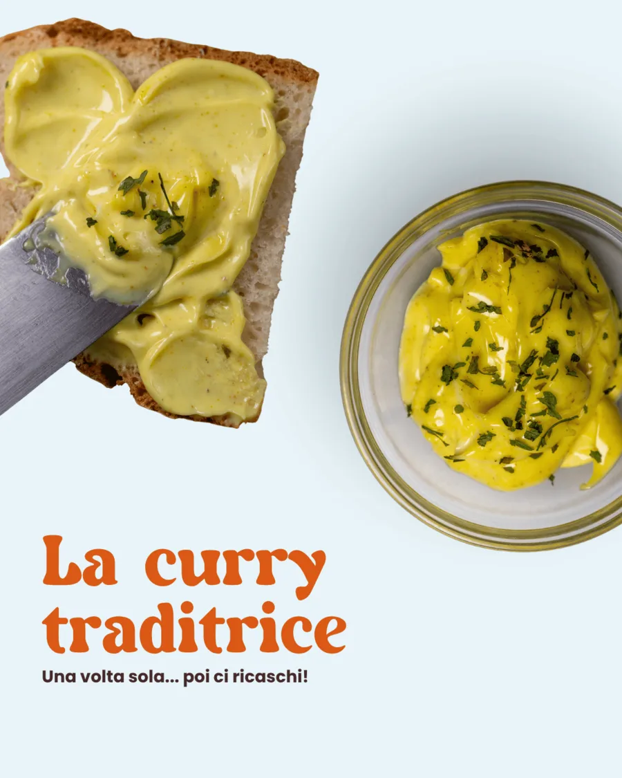 La curry traditrice — salsa al curry de La Giostra